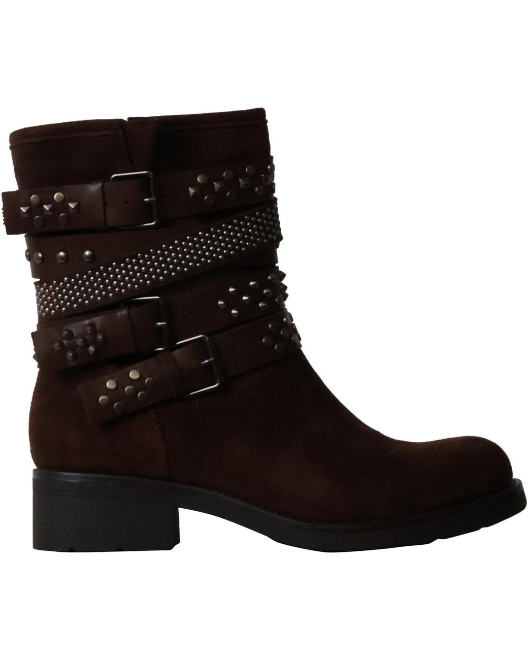 Bottines Bottines À Zip Super Mode en coloris Black