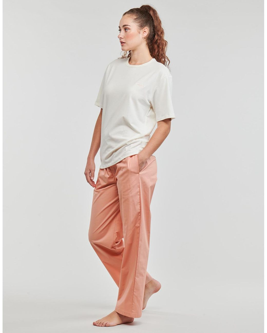 Calvin Klein Pyjama-Sets Sleep Set in het White