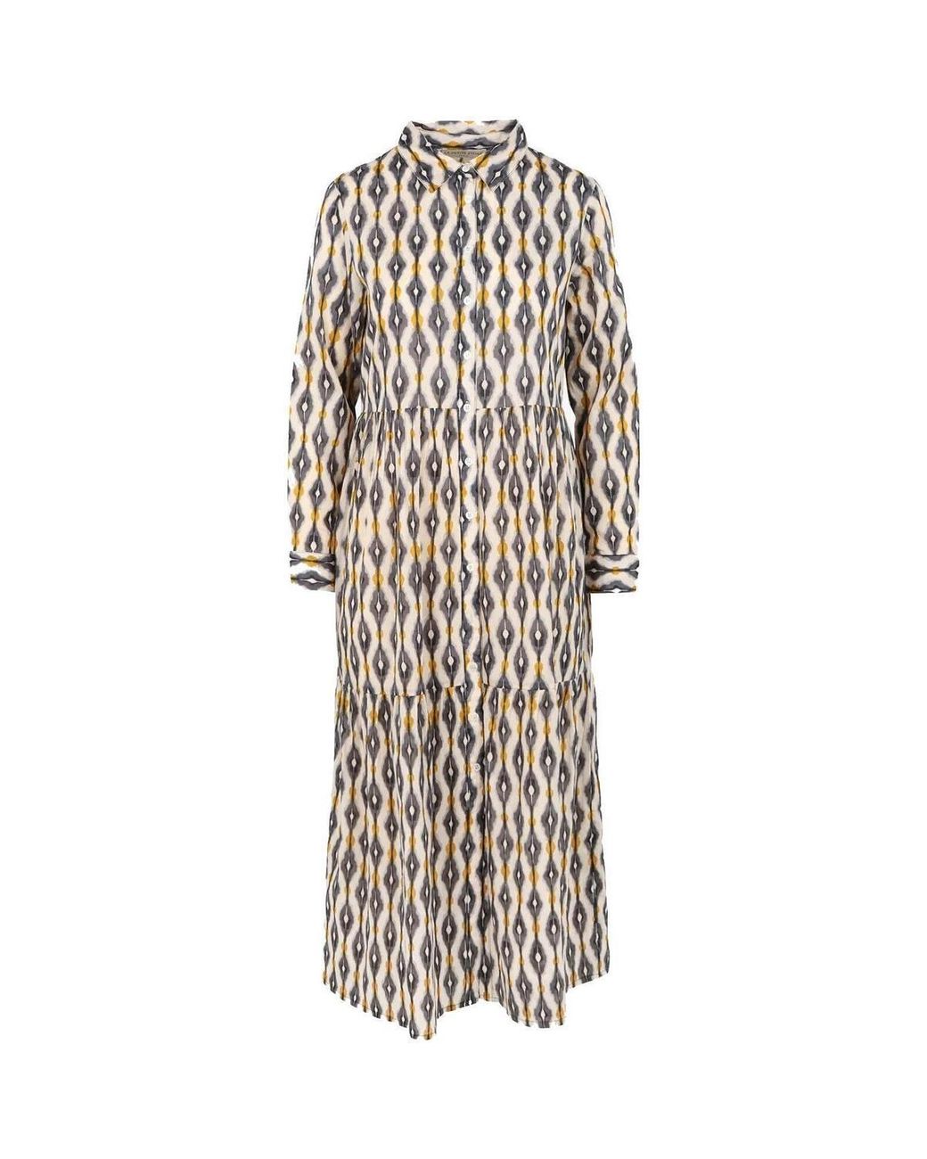 Robe Ruya geo robe La Petite Etoile en coloris Neutre Lyst