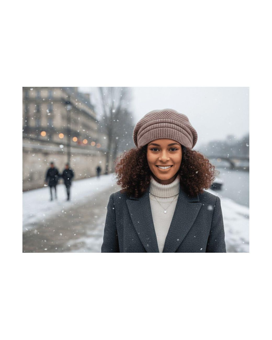 Bonnet Bonnet Femme Nyls Création en coloris Brown