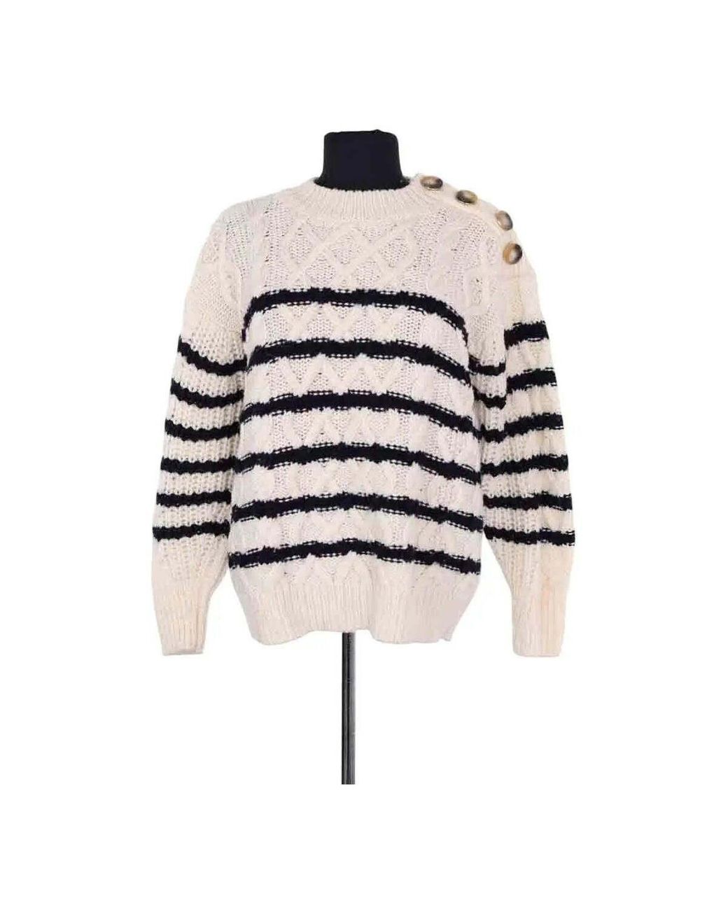 Pull Pull Sezane en coloris White