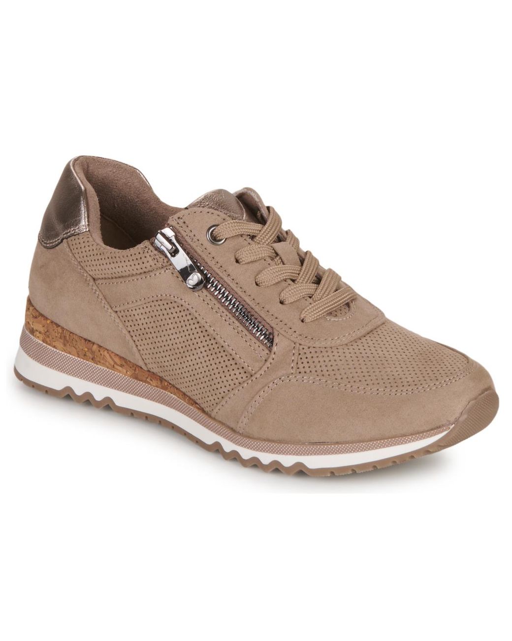 Baskets Basses Icom Marco Tozzi en coloris Brown