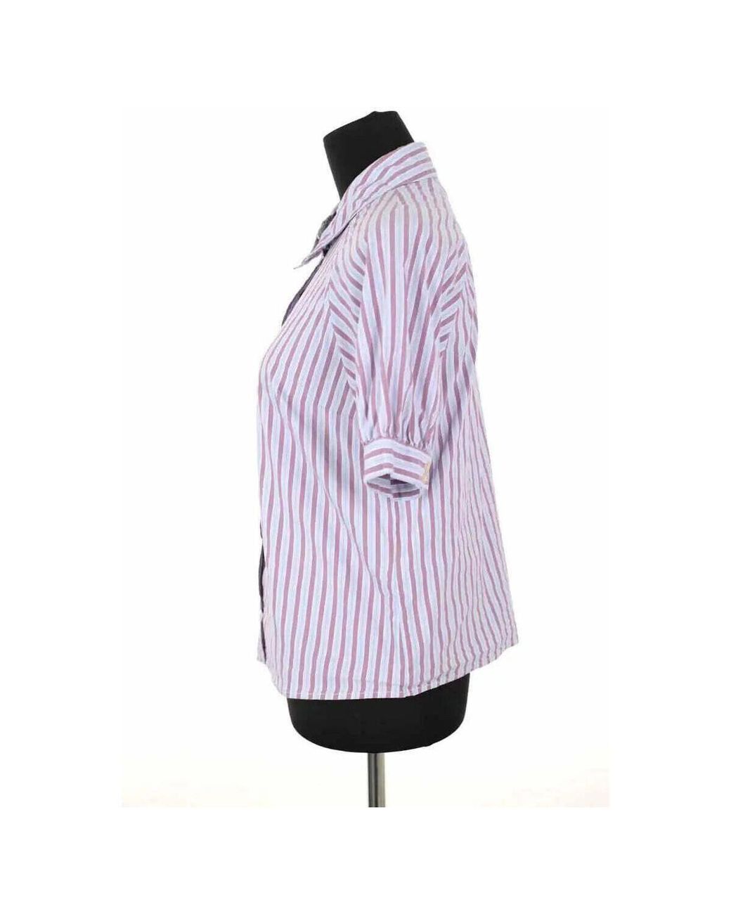 Chemise Chemise En Coton Violette Ba&sh en coloris Purple