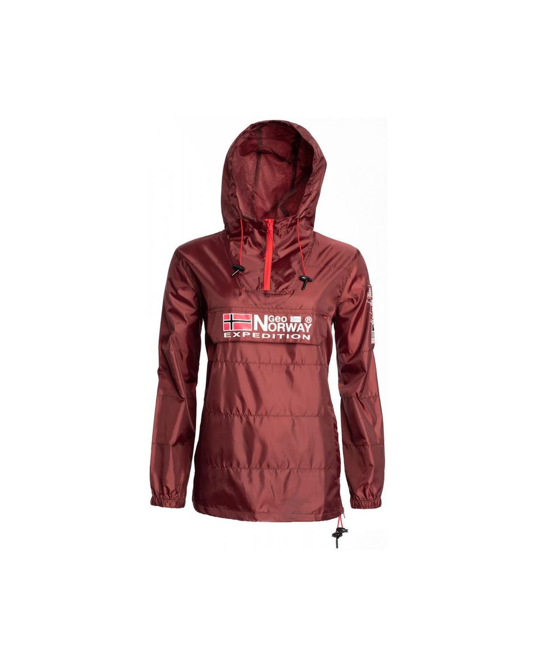 Coupe-vent Boogee Veste GEOGRAPHICAL NORWAY en coloris Rouge | Lyst
