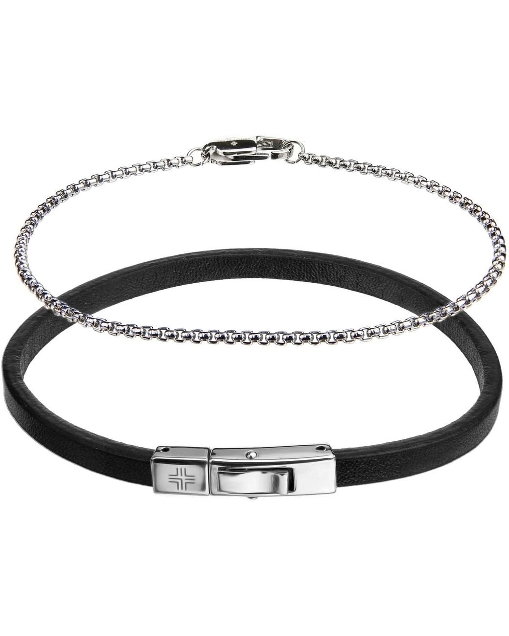Bracelets Philipp Blanc pour homme en coloris Black
