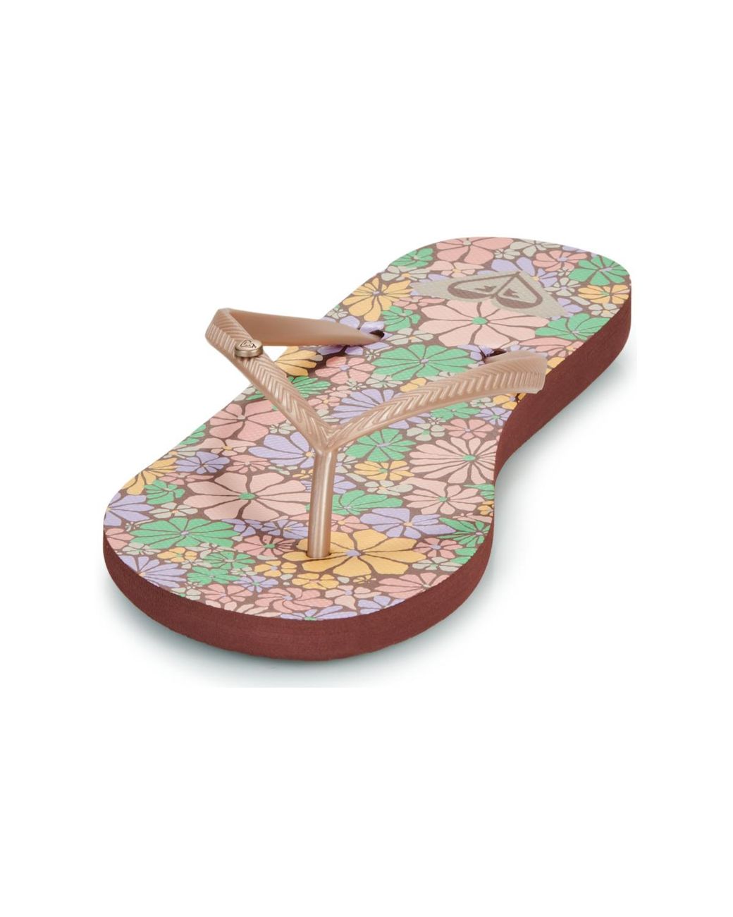 Tongs Bermuda Print Roxy en coloris Pink