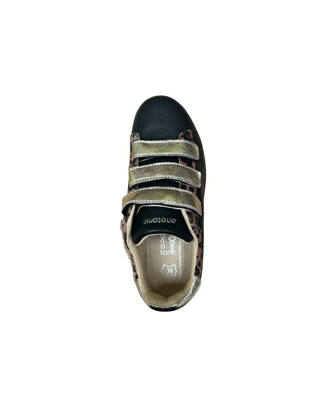 Baskets Basses Yannick Anatonic en coloris Black