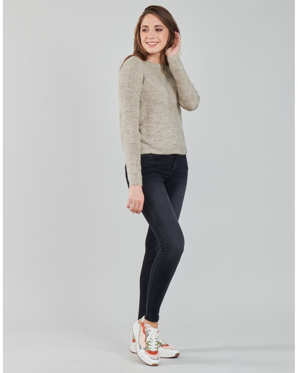 Pull ONLY en coloris Natural