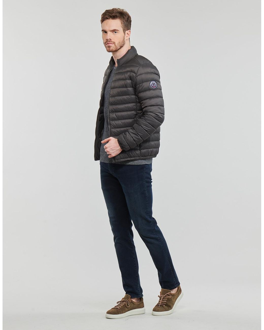 Doudounes Terry Teddy Smith pour homme en coloris Gray