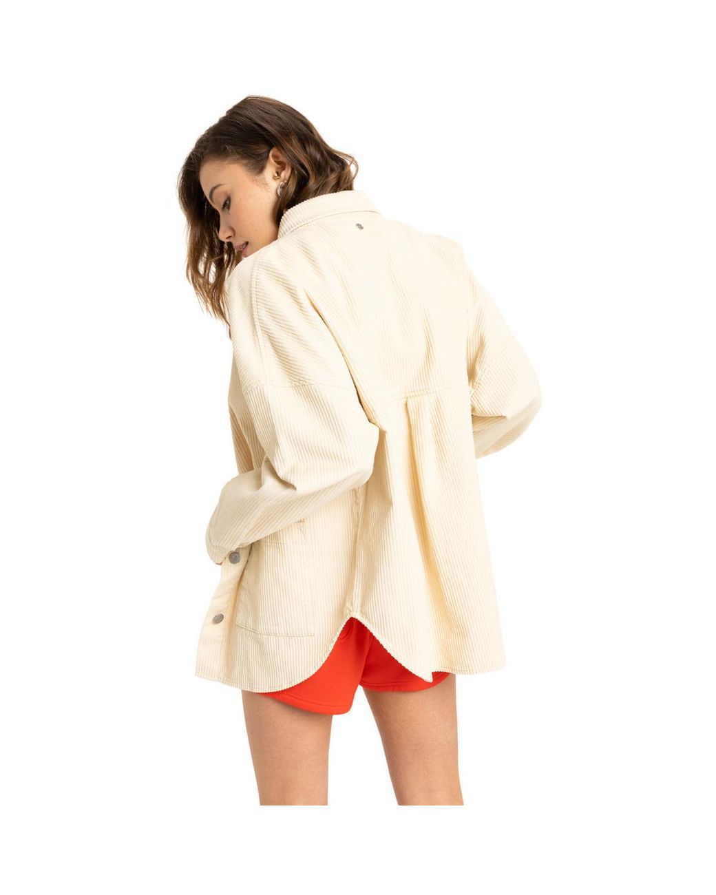 Surchemises Kick Back Roxy en coloris Orange