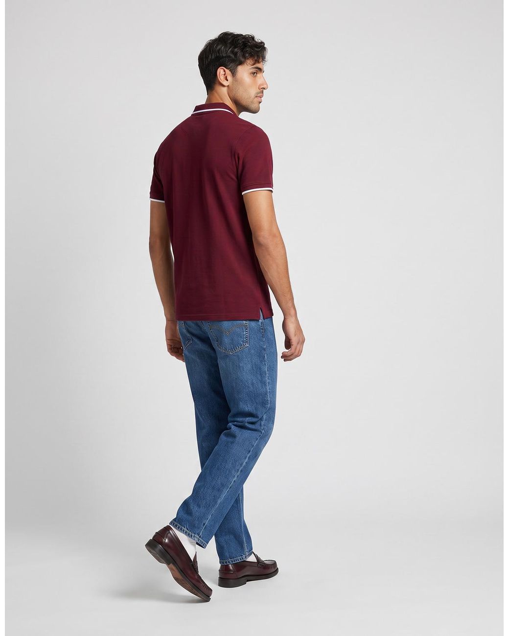 Polo Adara BOTD pour homme en coloris Red