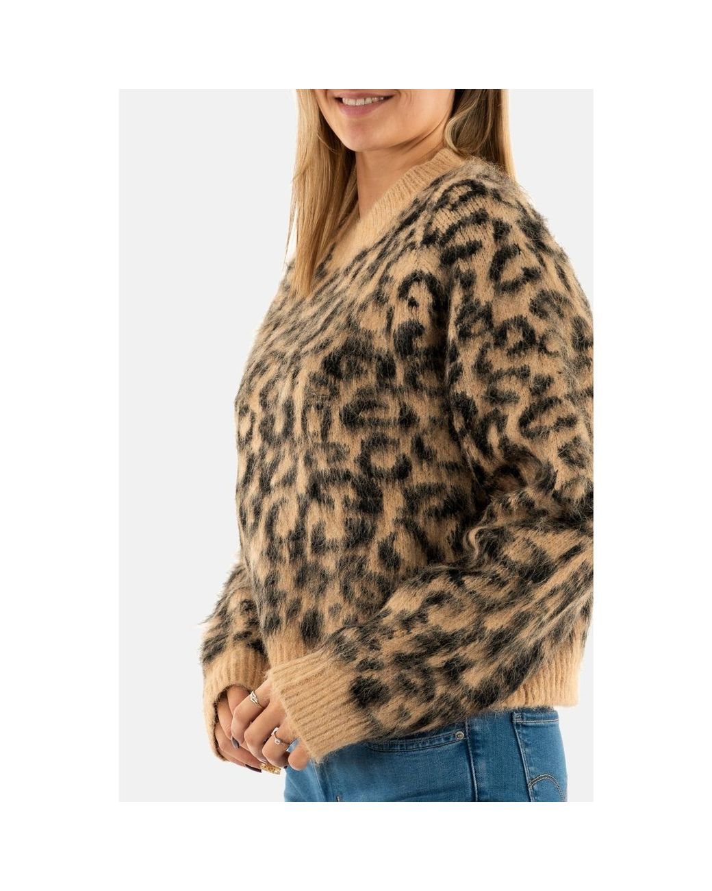 Pull May La Petite Etoile en coloris Brown
