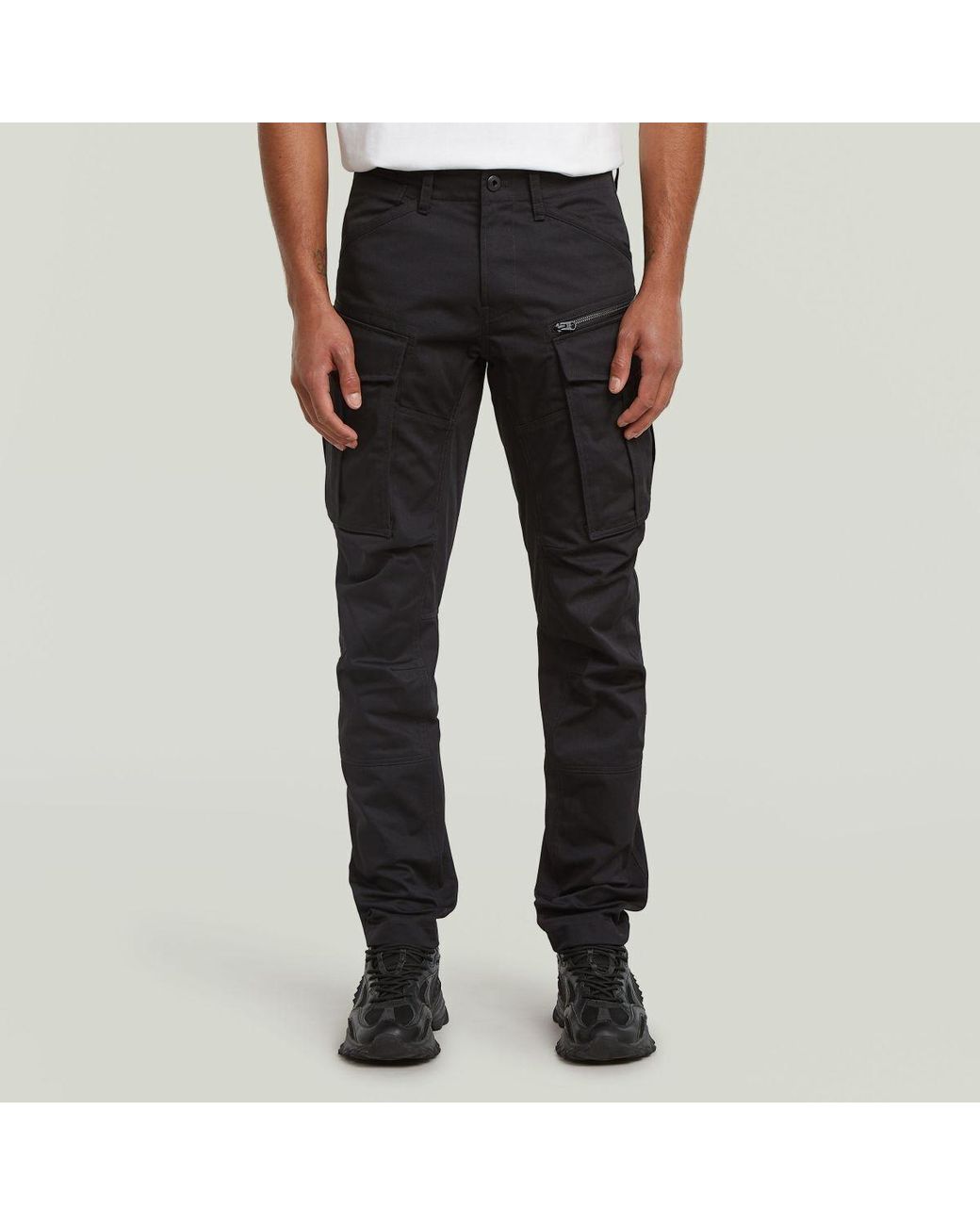 G-Star Cargobroek D02190-E064 Rovic Zip 3D Reg Tapared-6484 Dk in het Blue voor heren