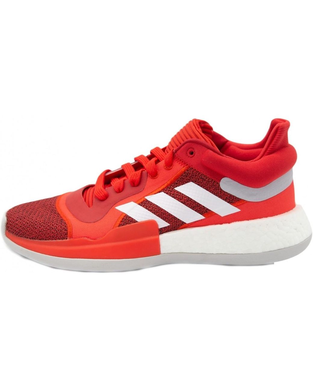 adidas Lage Sneakers Marquee Boost Low in het Rood voor heren - Bespaar 27%  - Lyst