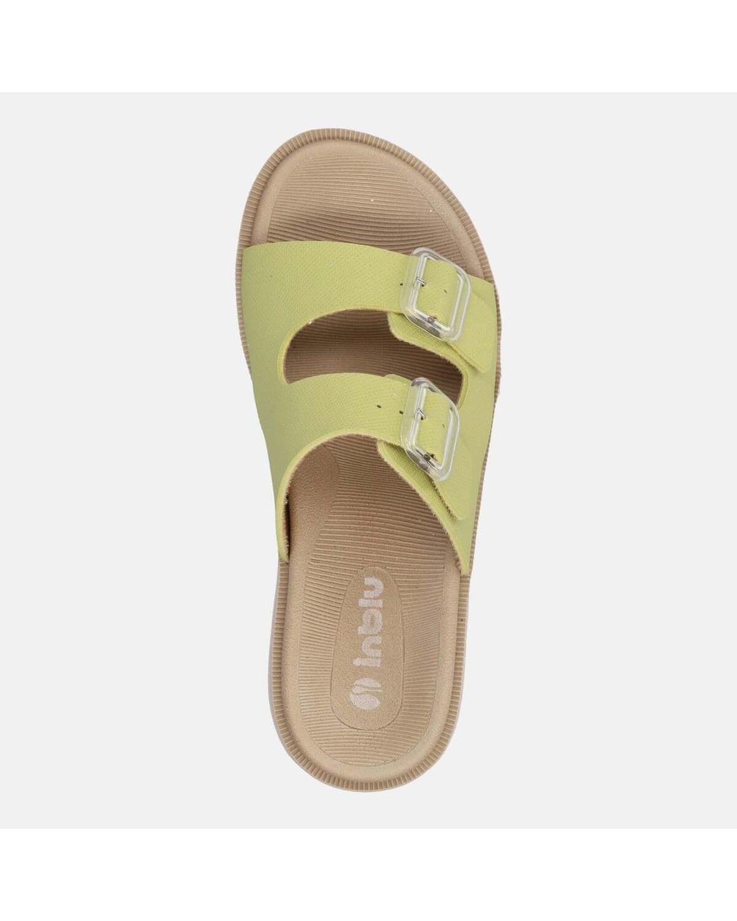 Mules Ciabatte Inblu en coloris Green