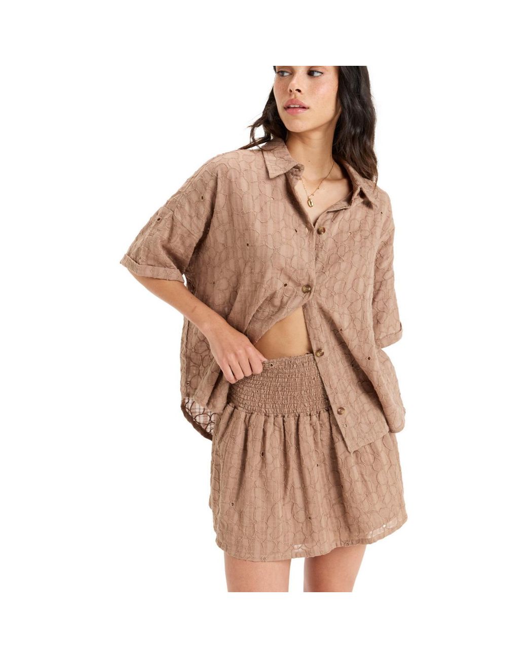 Jupes Serenity Flow Roxy en coloris Brown