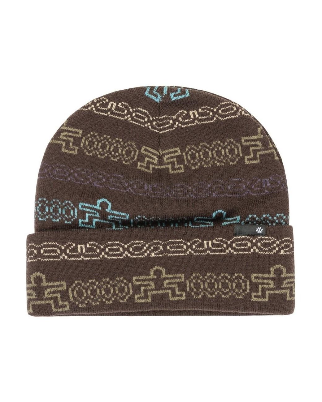Bonnet Mid Icon Jacquard Element pour homme en coloris Brown