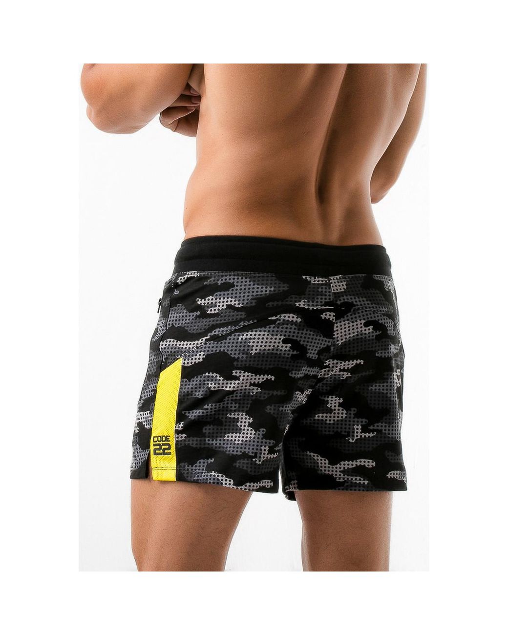 Short Urban Camo Code22 Short Code 22 pour homme en coloris Black
