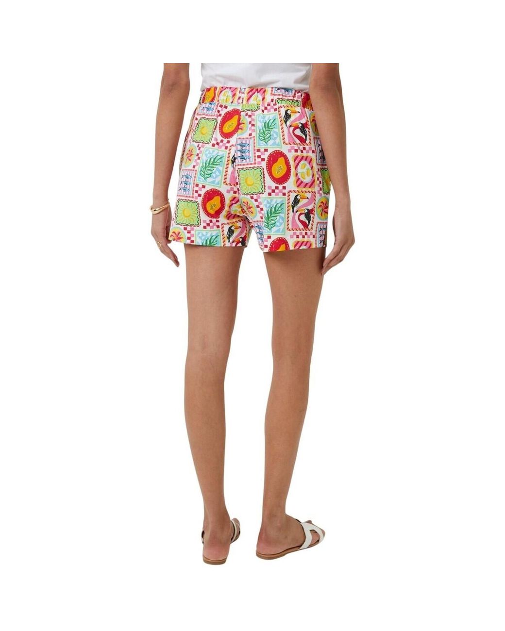 Short Eiren Threadbare en coloris Multicolor