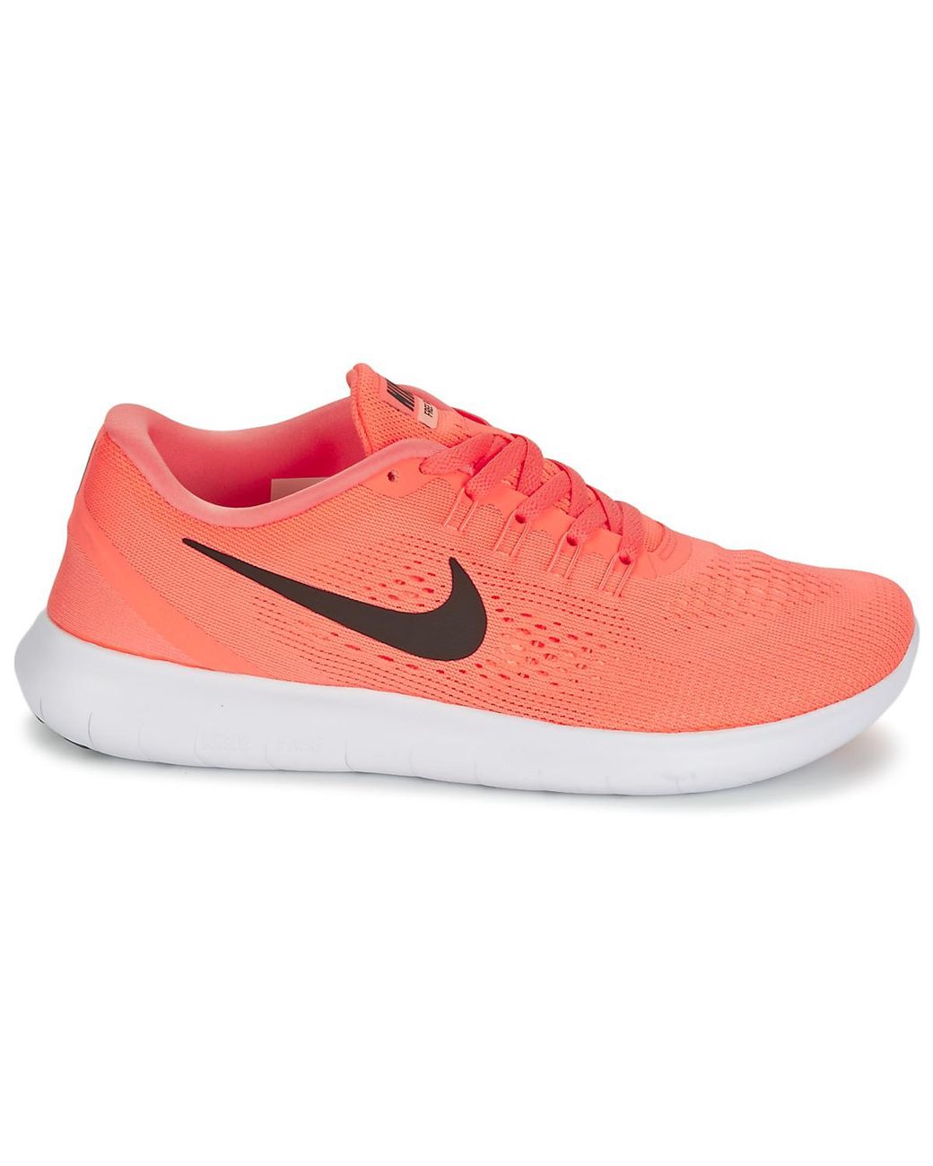 orange nike running trainers