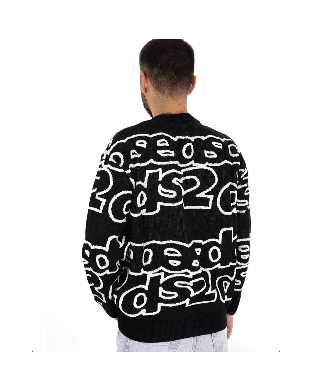 Pull Ds2 pour homme en coloris Black