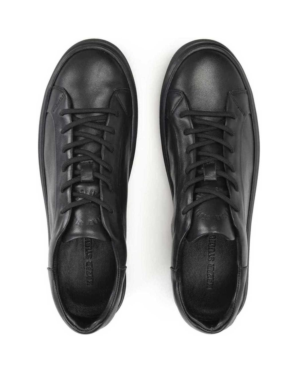 Chaussures BARTON Chaussures de sport en cuir à lacets pour h Kazar Studio  pour homme en coloris Noir | Lyst
