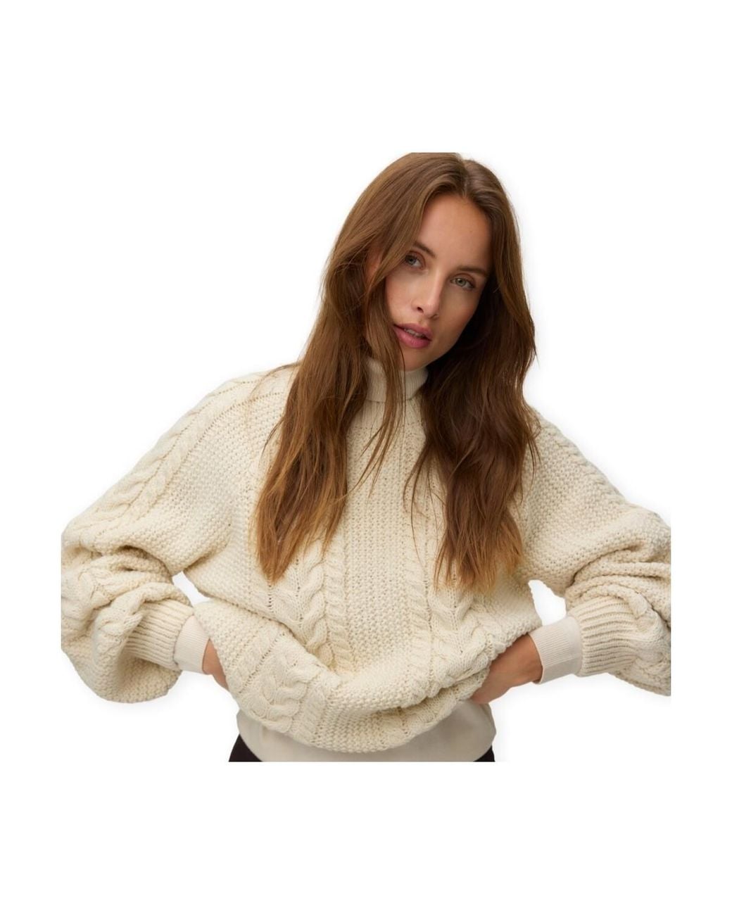 Pull Noos Toa Knit Aware en coloris Natural