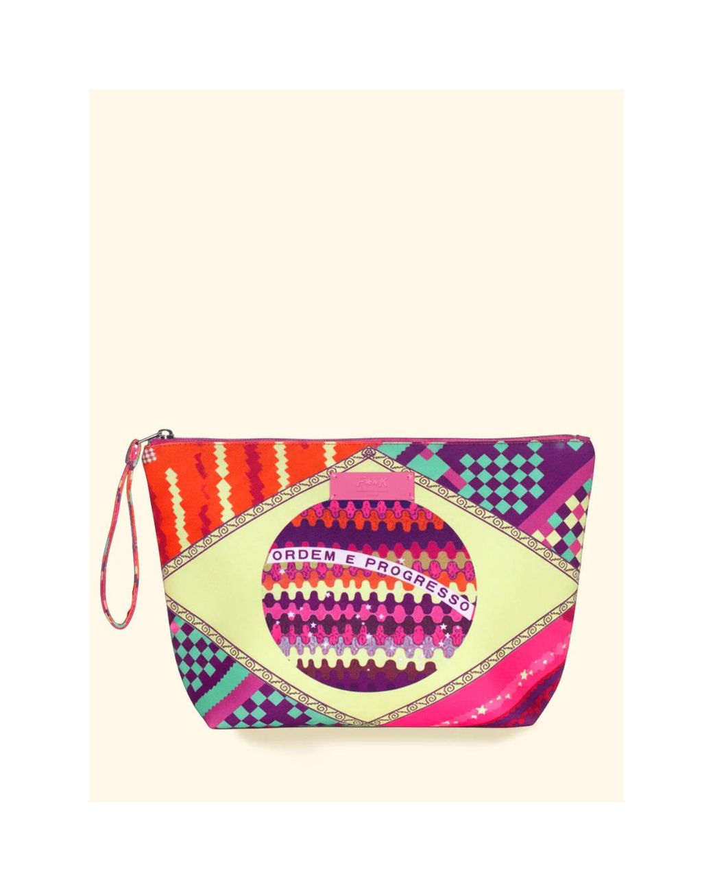 Pochette F * * K en coloris Multicolor