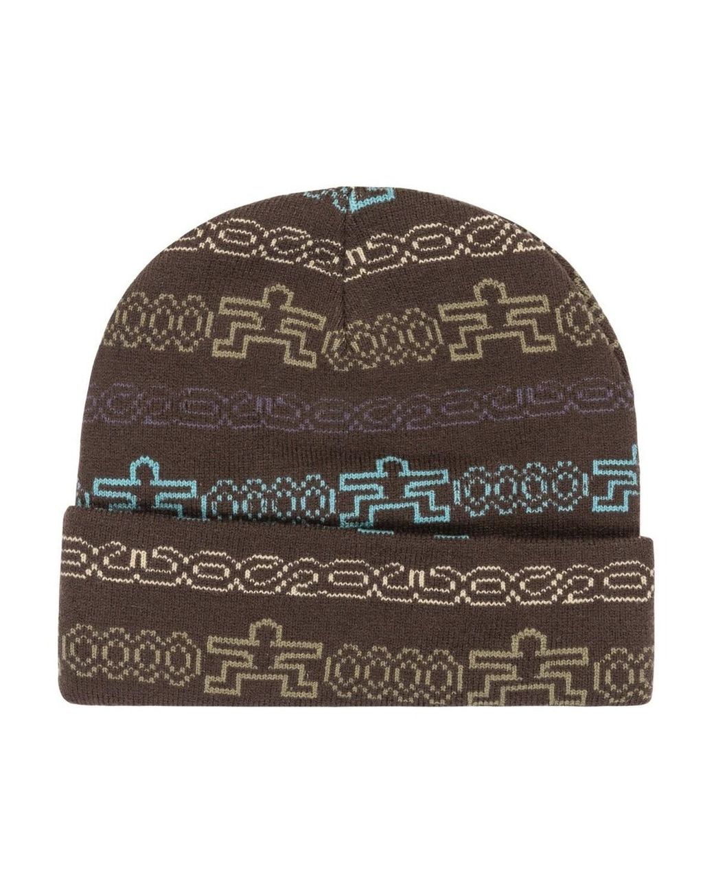 Bonnet Mid Icon Jacquard Element pour homme en coloris Brown