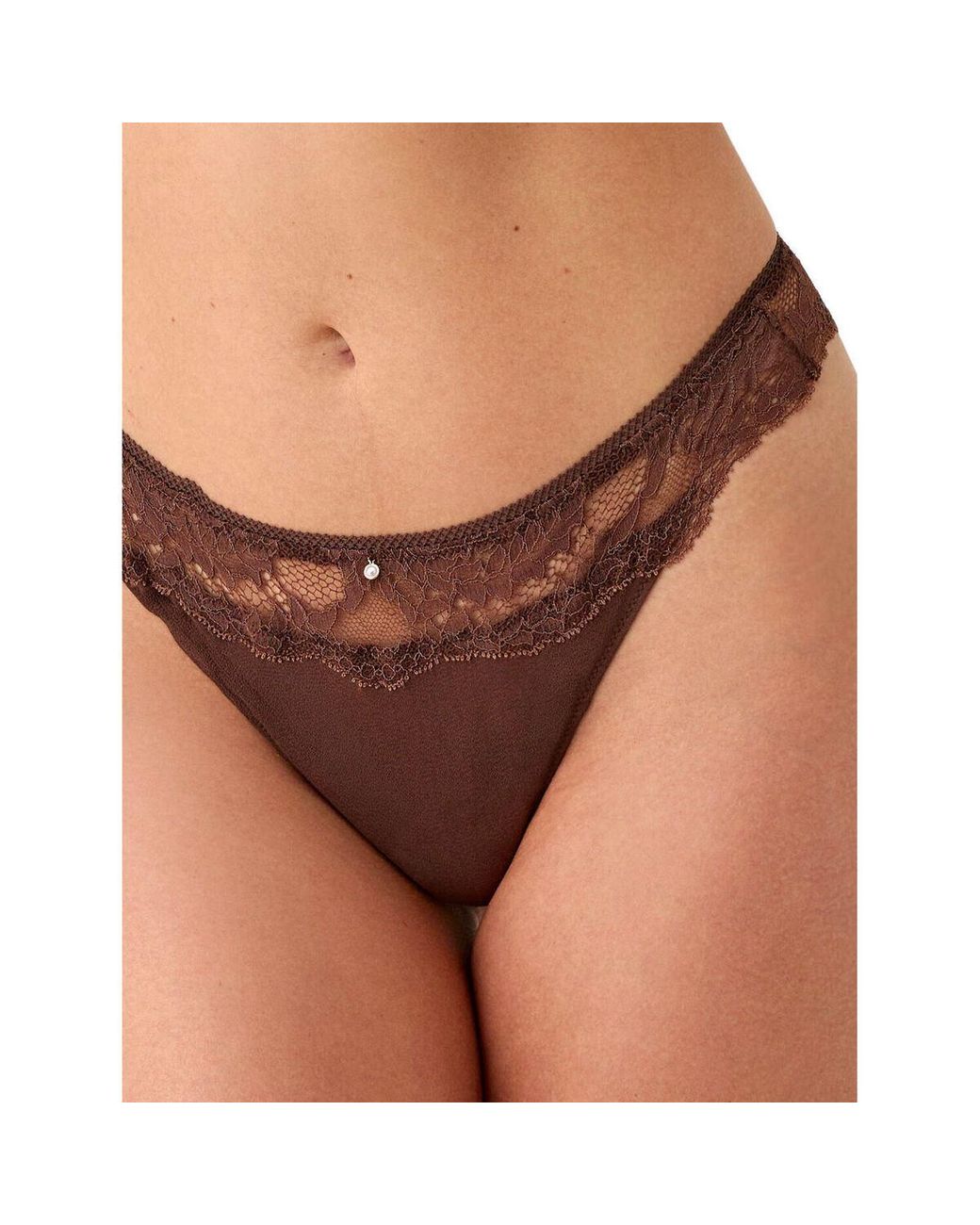 Strings String Renatta Selmark en coloris Brown