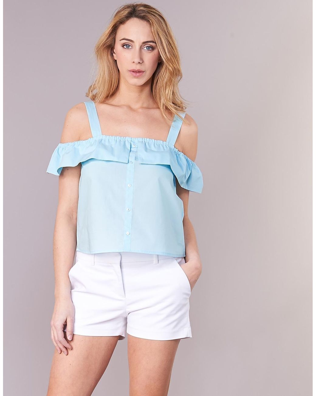 Moony Mood Blouse Ifarandol in het Blue