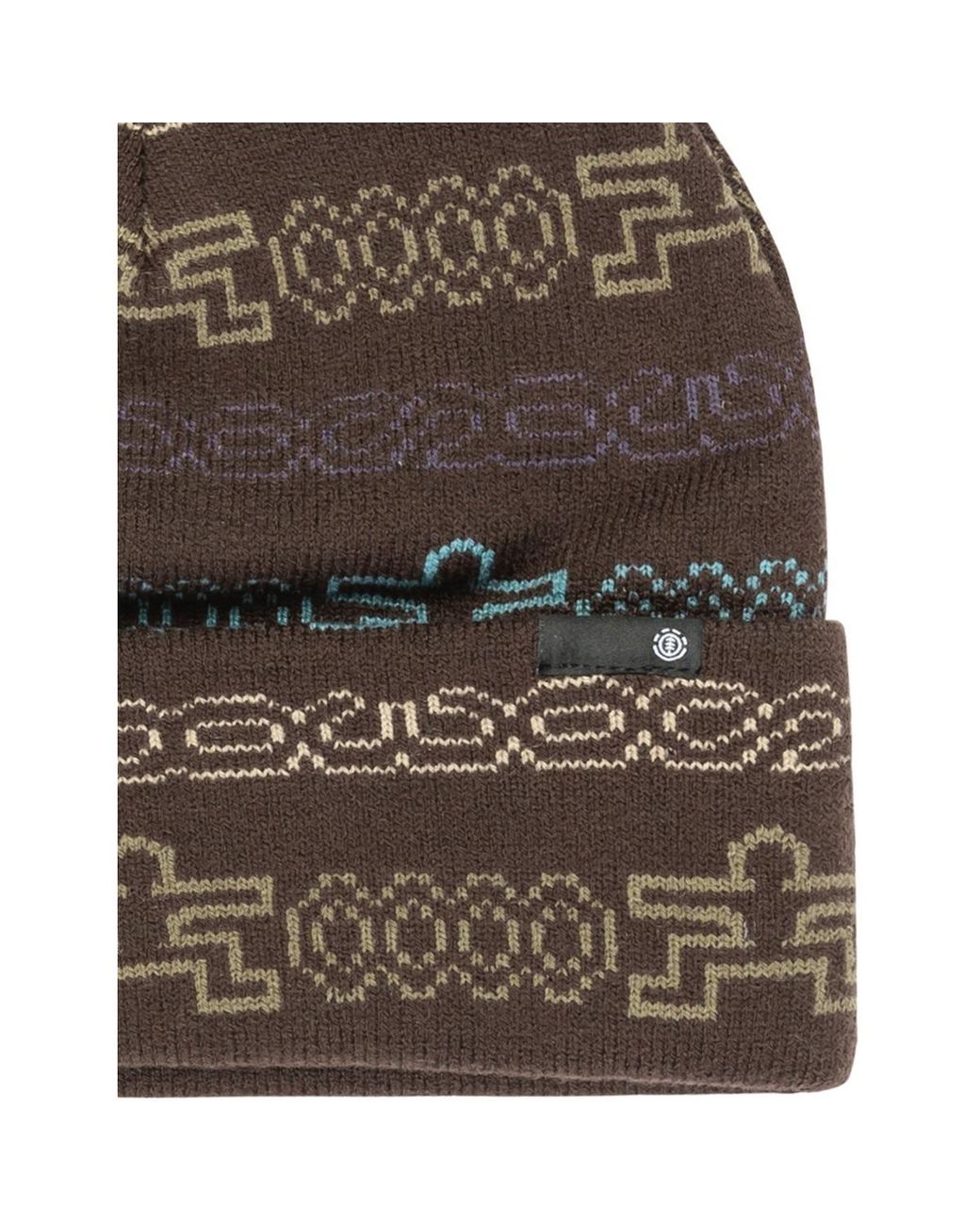 Bonnet Mid Icon Jacquard Element pour homme en coloris Brown