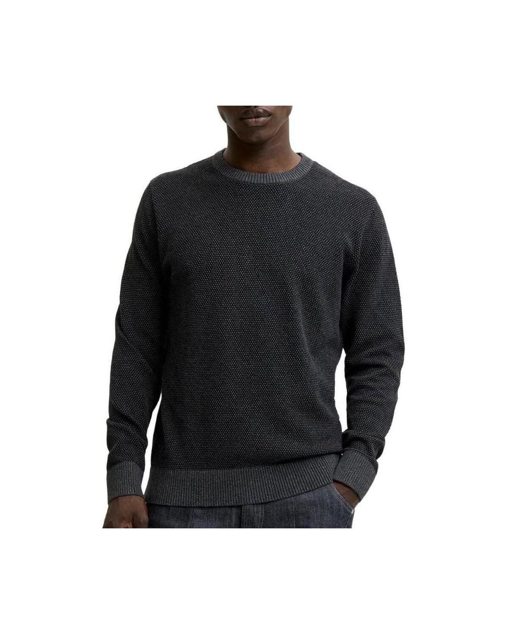 Pull Globe Knit Jack & Jones pour homme en coloris Black