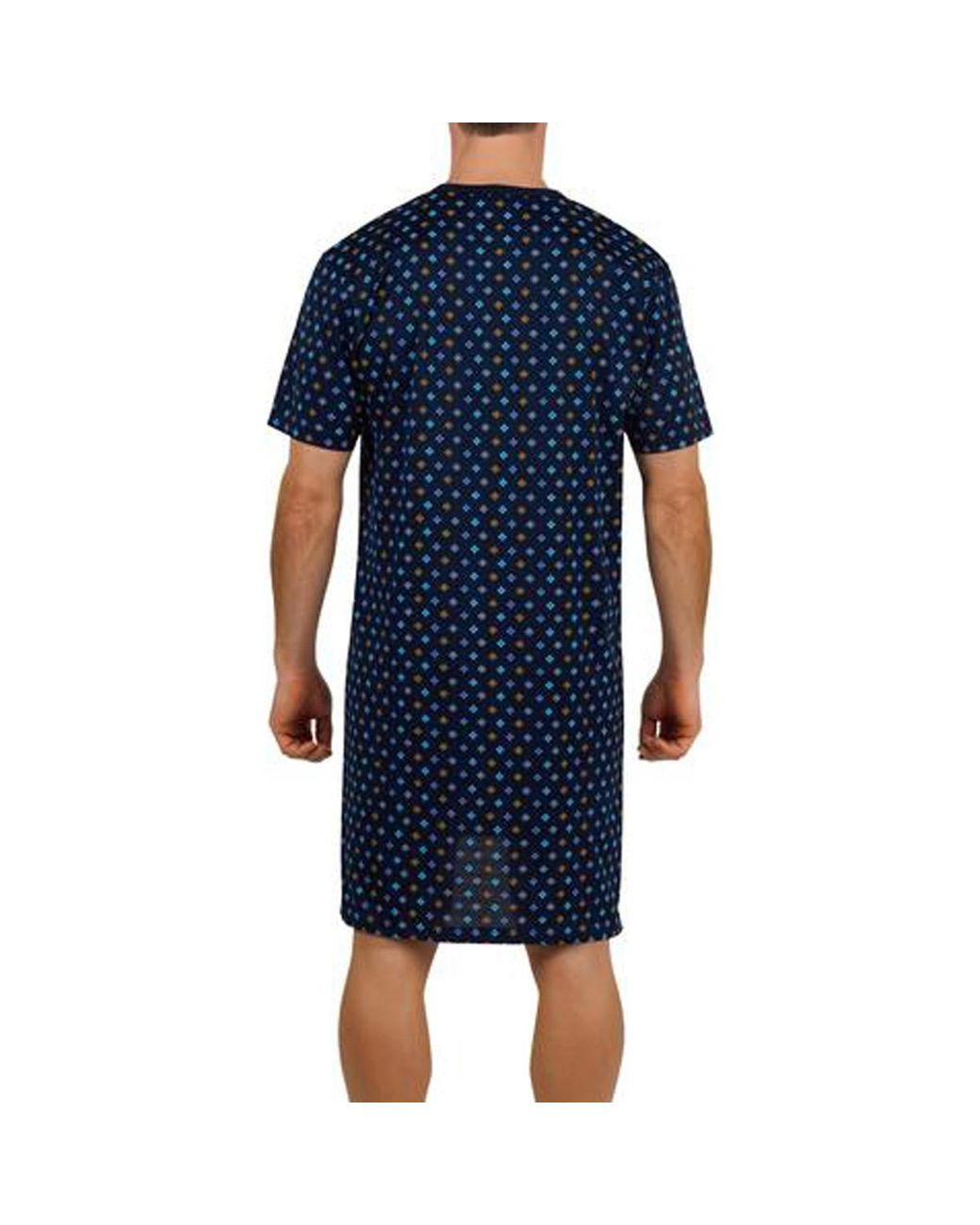 Pyjama court coton Pyjamas Chemises de nuit Mariner pour homme en coloris Bleu Homme Vêtements Vêtements de nuit 