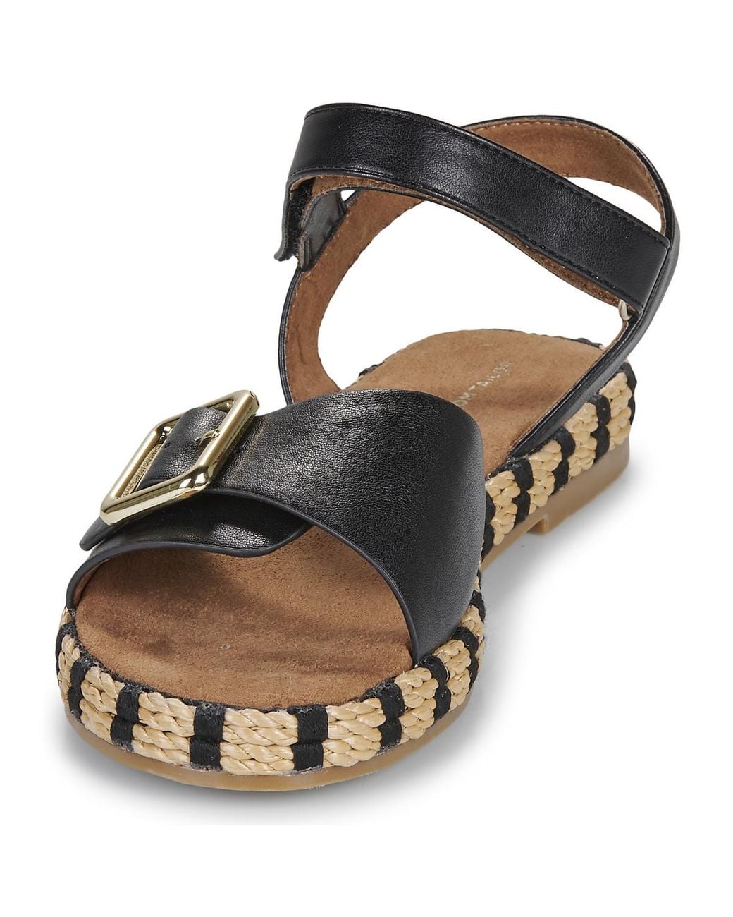 Tom Tailor Metallic Flache Sandalen Helin