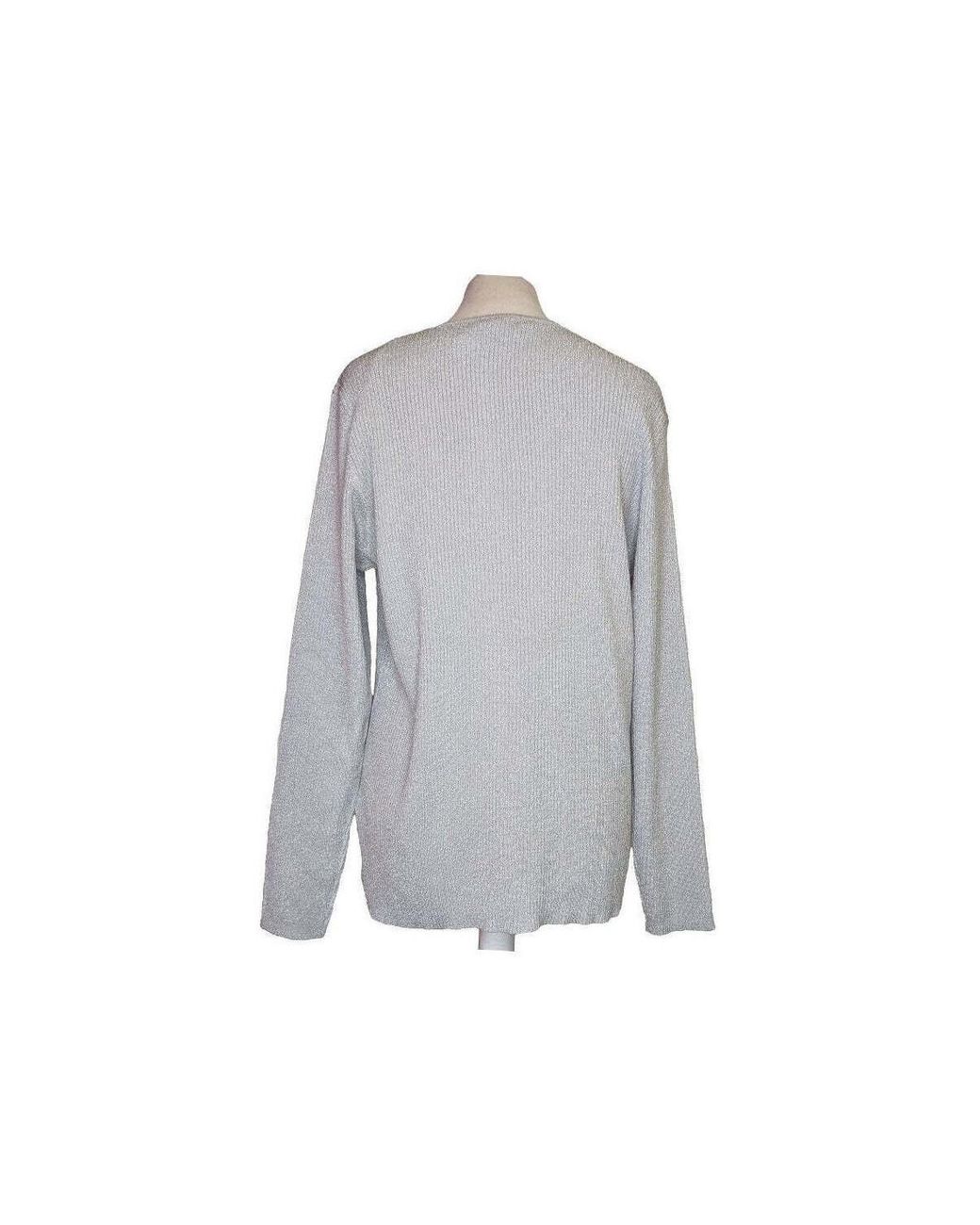 Pull ca�� en coloris Gray