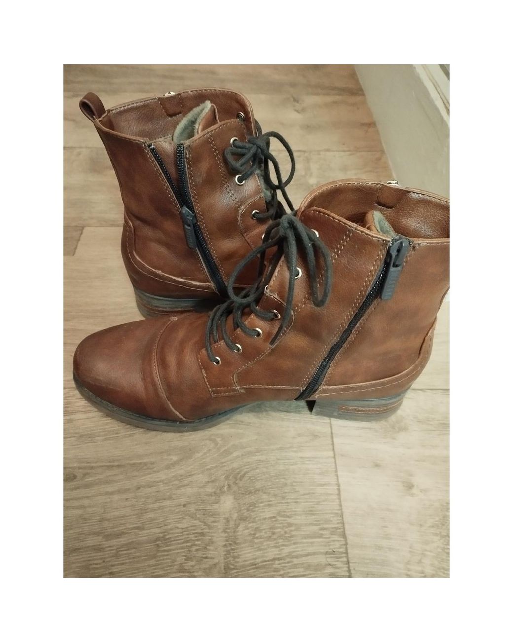 Bottines Bottines très bon état Mustang en coloris Brown