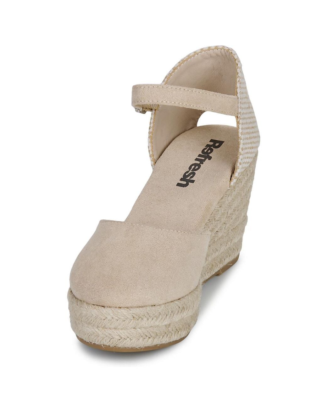 Sandales Compensées 172644 Refresh en coloris Gray