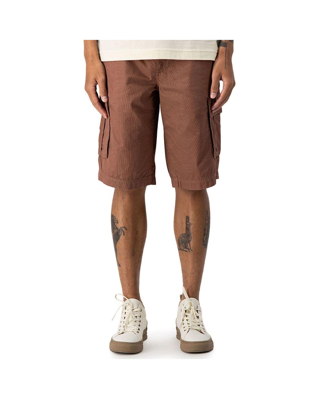 Short Short SYTRO 3 Sienne Teddy Smith en coloris Marron Lyst