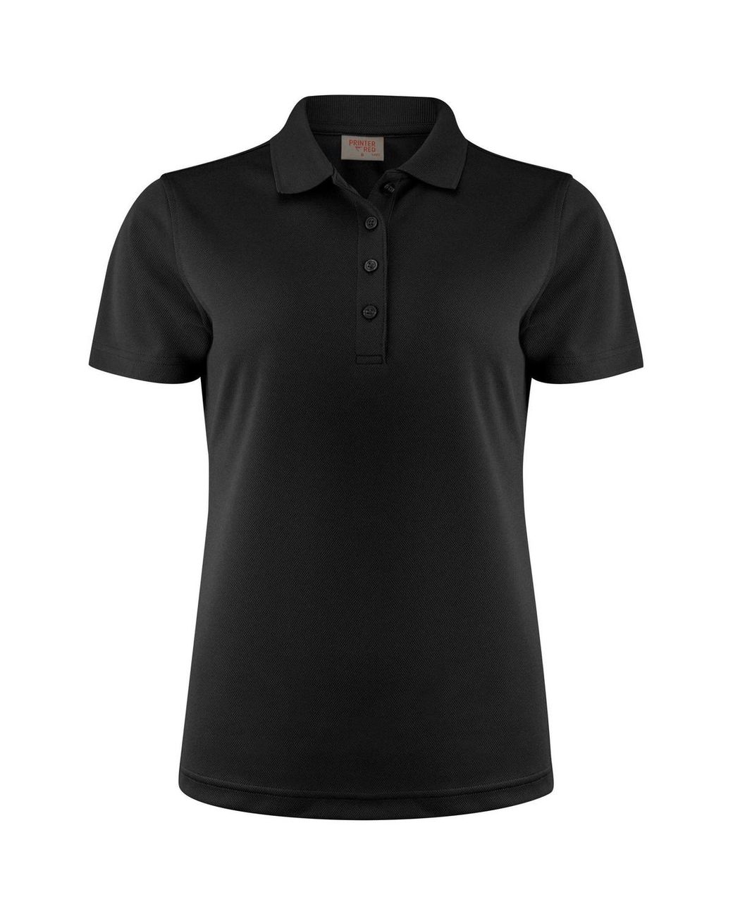 Polo Smash Printer Red en coloris Black