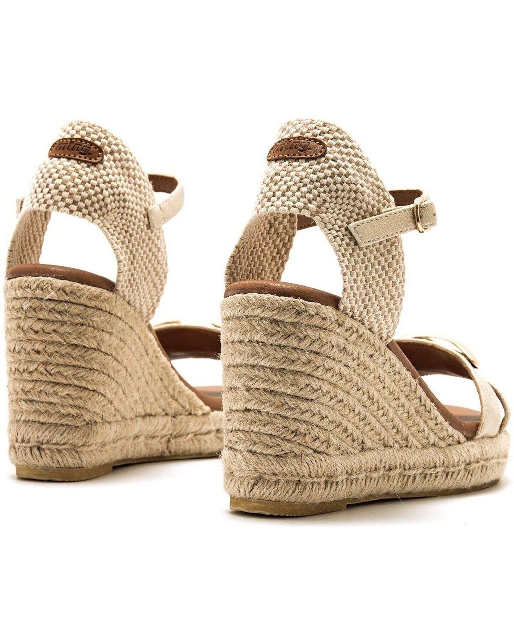 Espadrilles Louisa MTNG en coloris Natural