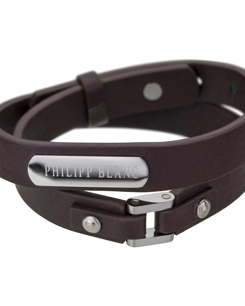 Bracelets Philipp Blanc pour homme en coloris Brown