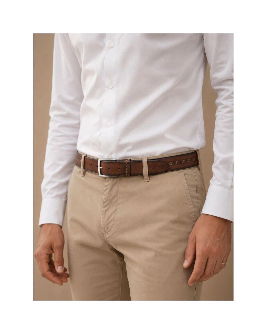 Ceinture Ceinture Suitable pour homme en coloris Brown