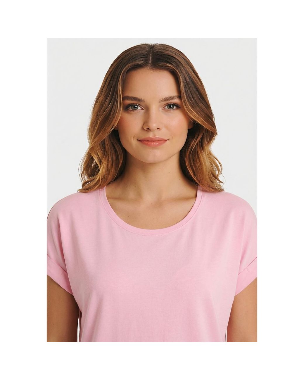 T-shirt 15106662 ONLY en coloris Pink