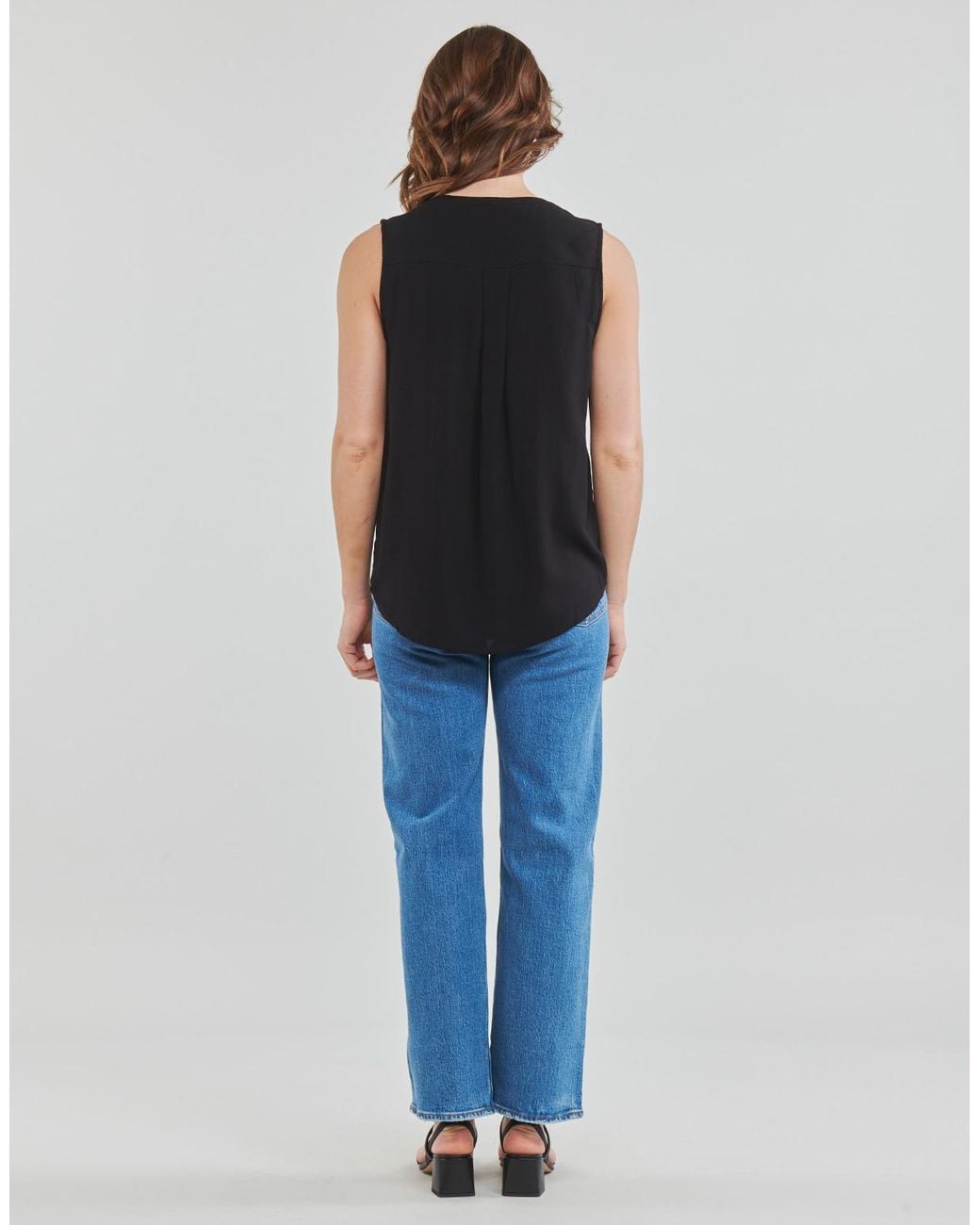 Blouses Vila en coloris Black