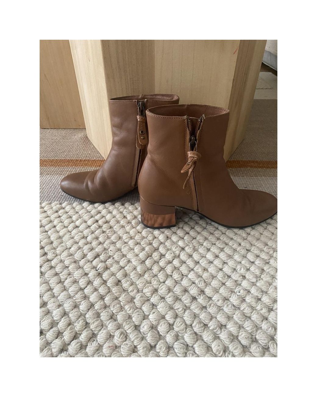 Bottines Bottines Cuir Camel Gioseppo en coloris Metallic