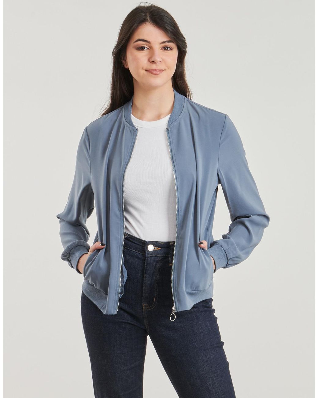 Blouson Vmcoco Vero Moda en coloris Blue