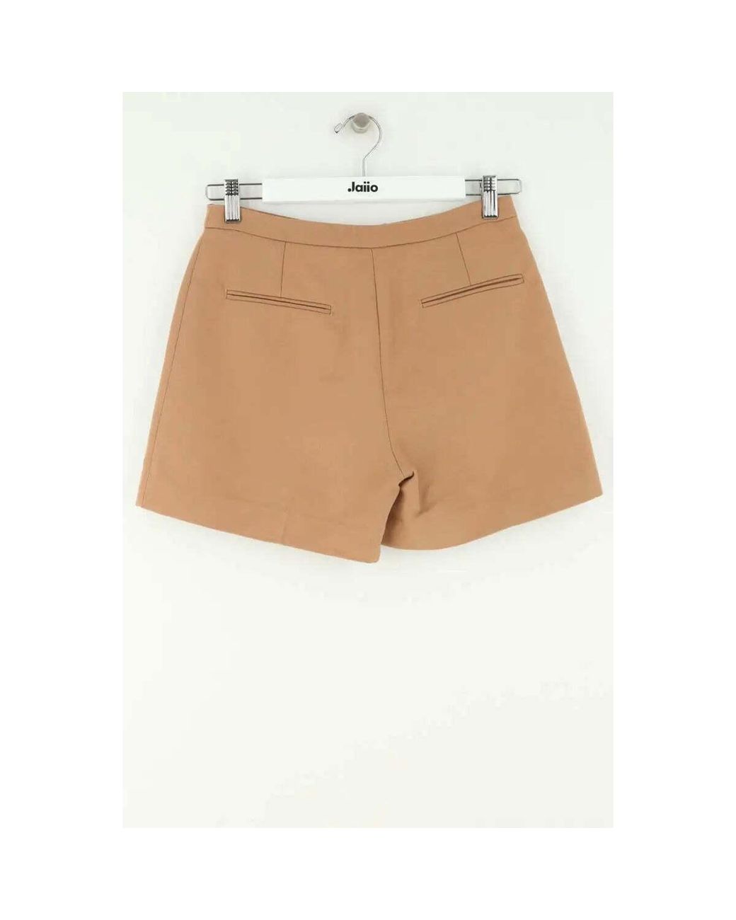 Short Mini Short Camel Sandro en coloris Natural