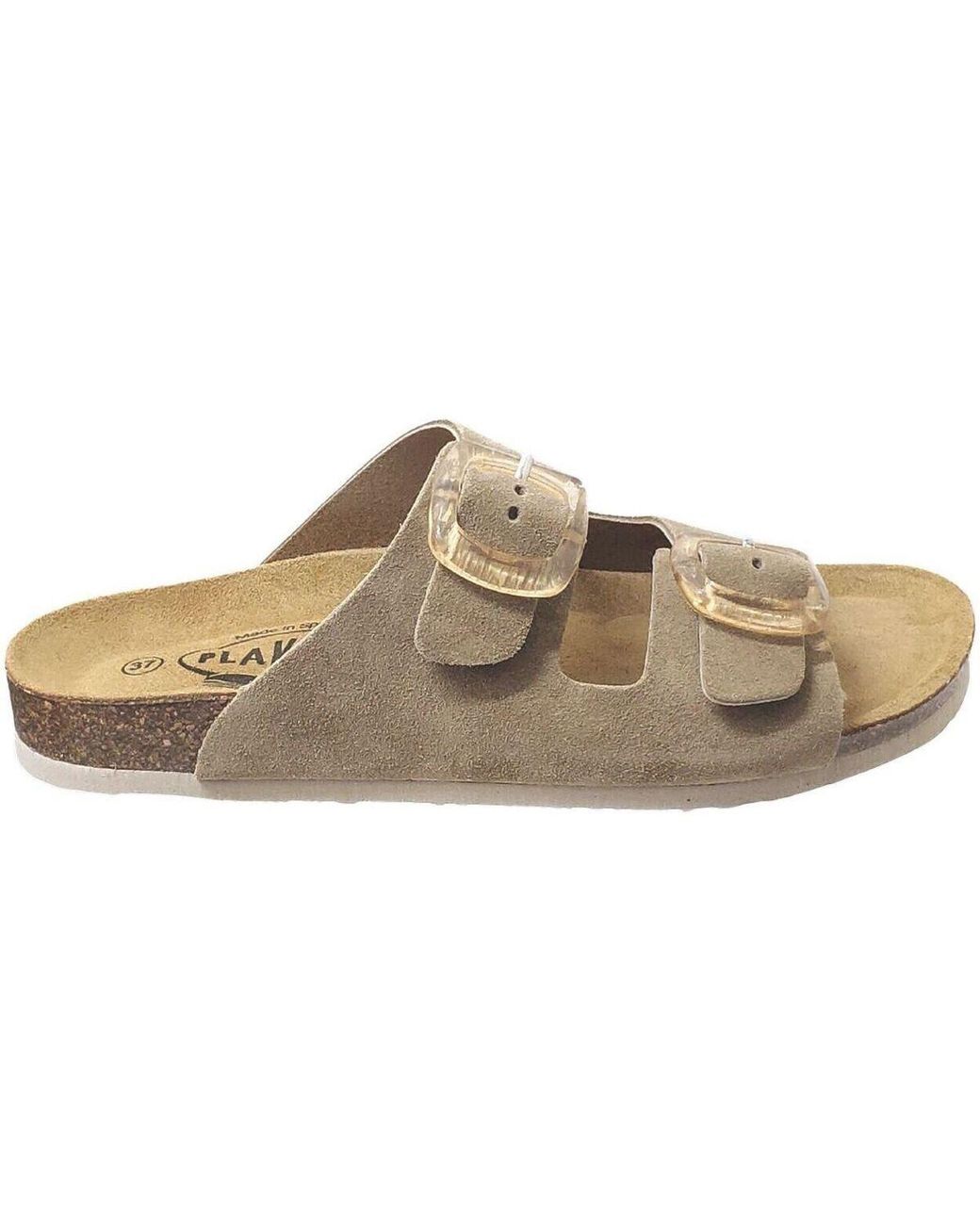Mules Beta Flex Plakton en coloris Brown