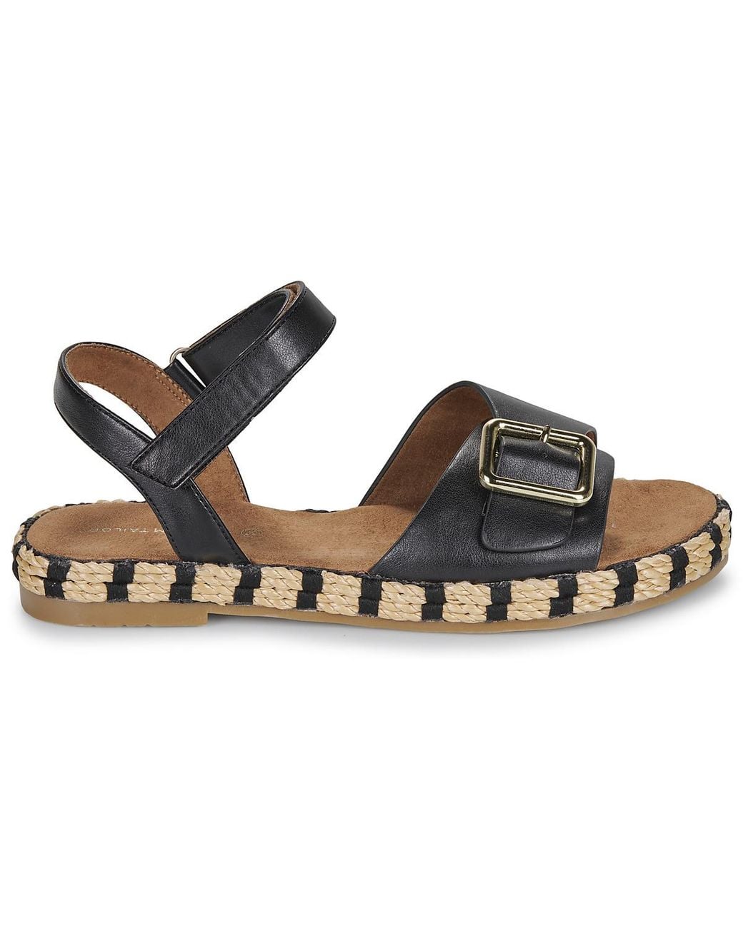 Tom Tailor Metallic Flache Sandalen Helin